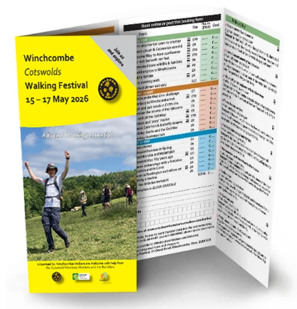 Walking Festival brochure